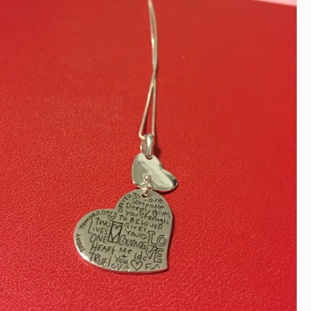 Sterling Silver Heart Necklace